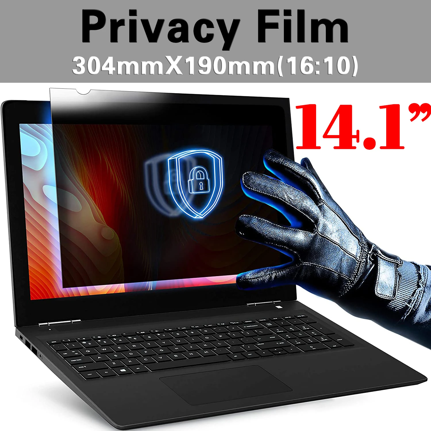 Polegadas 304 Milímetros 190 Milímetros Filtro de Privacidade Telas Anti Spy Film Protetora para 16:10 Laptop 14.1