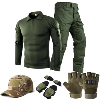 Tactical Uniform Suits Milit Outdoor Camouflage Suit Hunting Shirts Pants 2