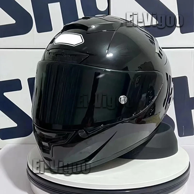 

Full Face Motorcycle Helmet X14 X-Spirit III Gloss Black Helmet Anti-fog Visor Riding Motocross Racing Motobike Helmet