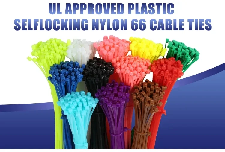50 Stück abnehmbare und wiederverwendbare Nylon-Kabelbinder, Kabelbinder zum Umweltschutz – Detail 1