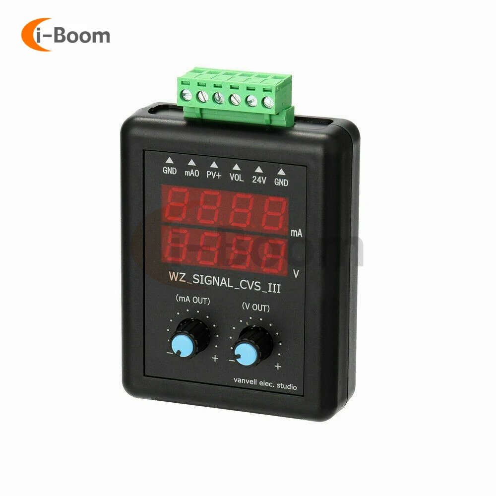 Digital 4-20mA 0-10V Signal Generator Current Voltage Transmitter Calibrator Signal Source Simulation Electronic Instruments 2