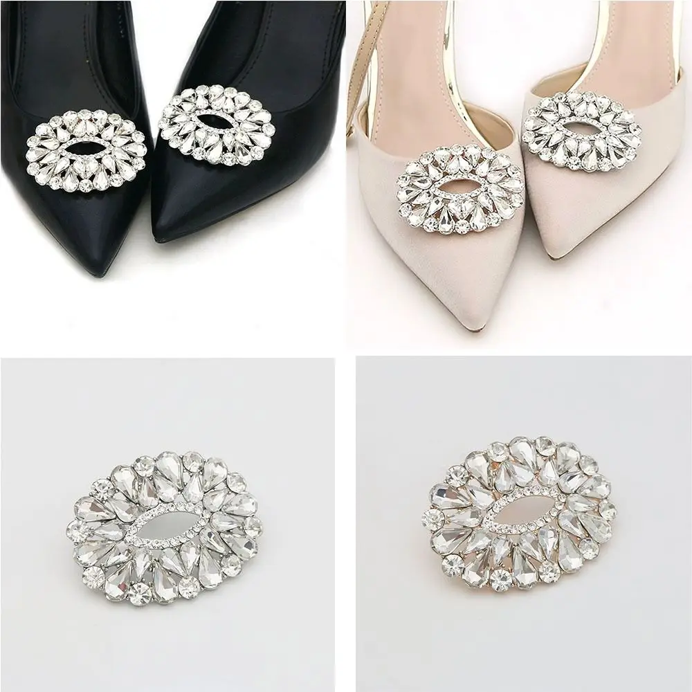 

1 шт., блестящие декоративные зажимы для обуви