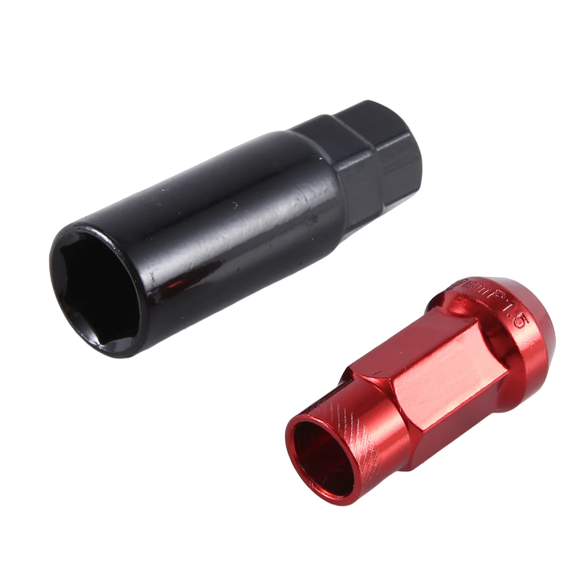 M12X1.5 Red Wheel Nut Wheel Screw Nut Universal Wheel Decoration Exterior Car Supplies