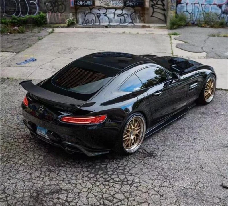 For Mercedes Benz AMG GT GTS GTC 2015-2023 Real Carbon Fiber Spoiler REAR WING TRUNK LIP SPOILERS High Quality GTR Splitters 64 - Racext For Mercedes Benz AMG GT GTS GTC 2015-2023 Real Carbon Fiber Spoiler REAR WING TRUNK LIP SPOILERS High Quality GTR Splitters - - Racext 63