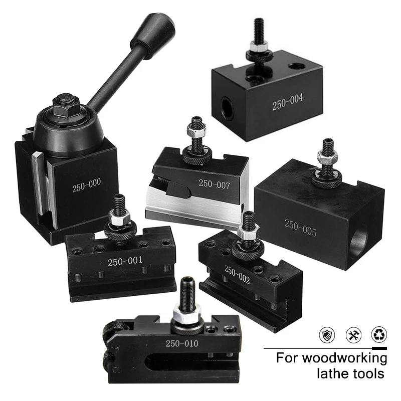 DMC 250 000 Wedge Lathe Tool GIB Type Quick Change Tool Kit Tool Post