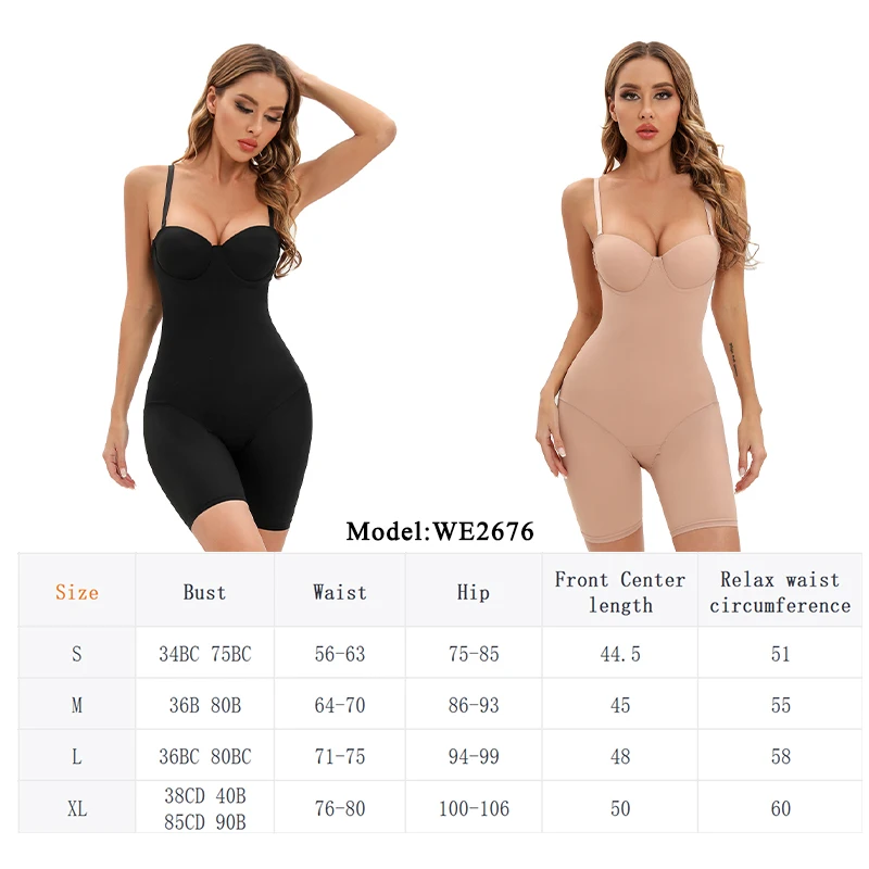 spanx shorts Women Full Body Shapewear Bodysuit Seamless Slimming Long Bodysuit Underwear Tummy Compression Shaper Weight Loss Corrective best shapewear for tummy and waist