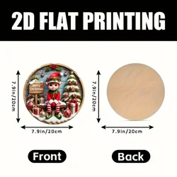Enchanting Holiday Elf Wooden Decor - Perfect for Cafes, Bars, Parties & Home Decoration | Thoughtful Gift for Friends (MULTI)