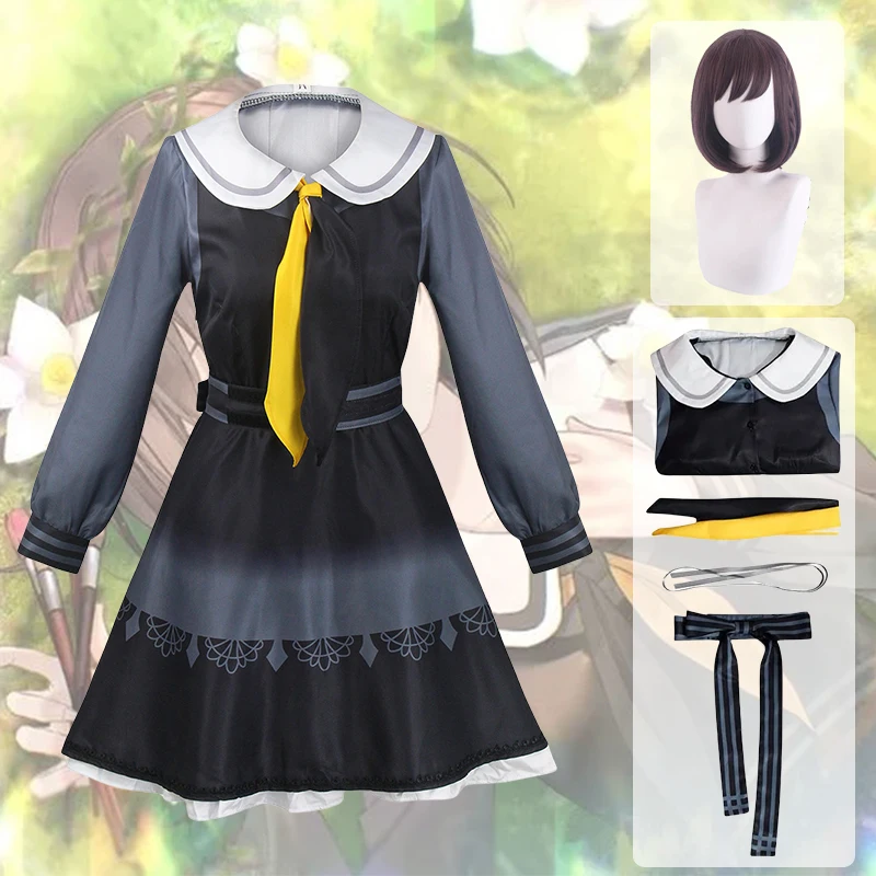 

Shinonome Ena Cosplay Game Project Sekai Cosplay Costume Dresses Sailor Uniform Suit Wig Halloween Carnival Costumes for Women