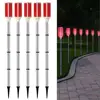5 Pcs Solar Pathway Lights Solar Driveway Markers Driveway Lights Landscape Driveway Reflectors for Snow Road Outdoor Yard 2