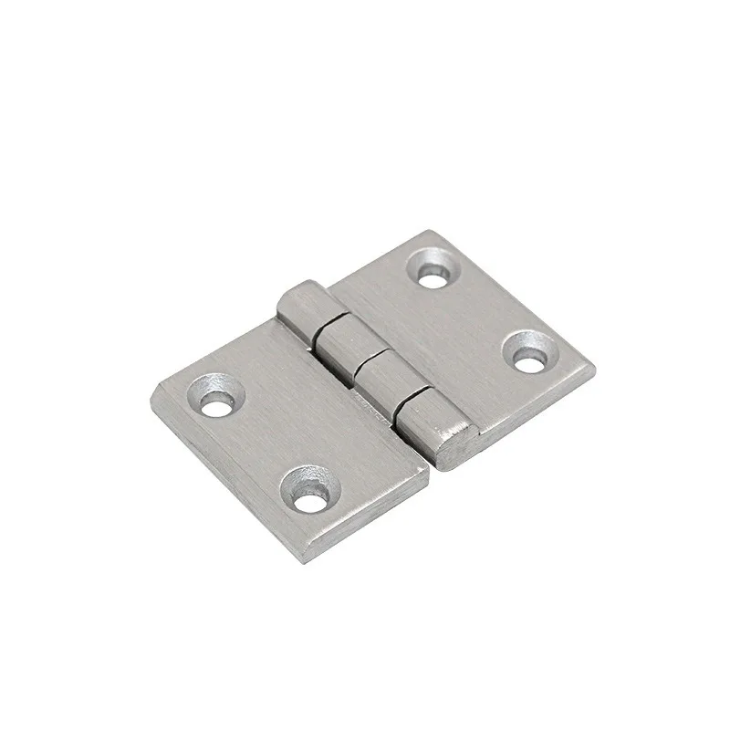 Industrial HT3145 electrical box and cabinet door hinge HL050-1 stainless steel brushed thickened load-bearing hinge 50 * 76 * 6