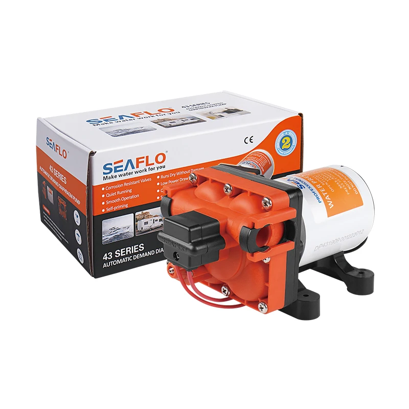 

SEAFLO 12V Electric Water Pump Applied To Ship Pumping And Water Delivery Diaphragm Pump