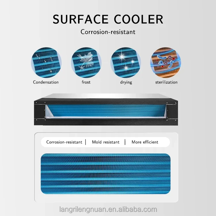 FP- 102 Manufacturer promotion water chilled Central fan coil units ceiling mounted system