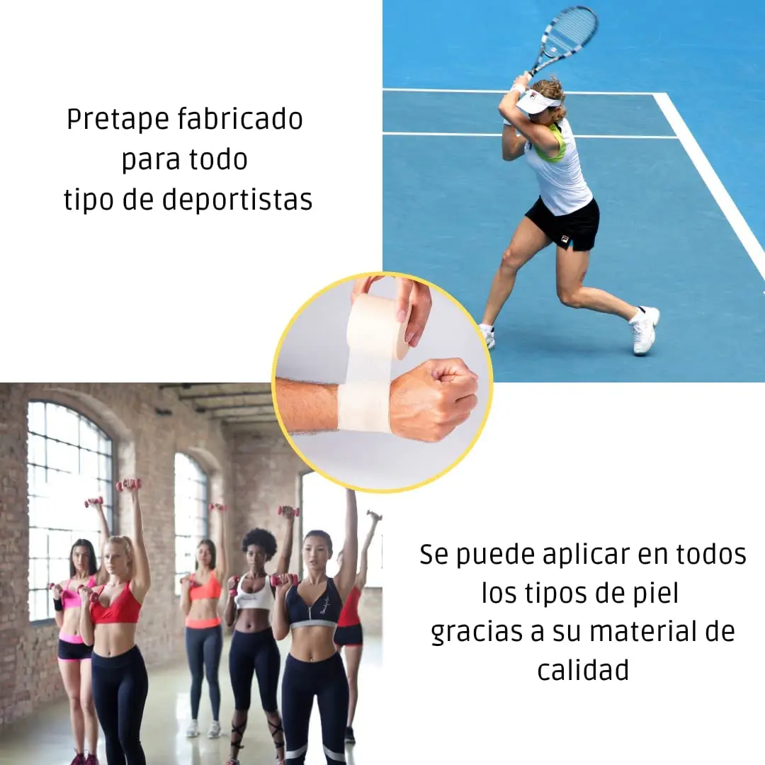 Schaumstoff-Unterlage Sport-Schaumstoffband Athletisches Tape Stirnbänder für Haare Ellbogen Knie Knöchel Fußball – Detail 8