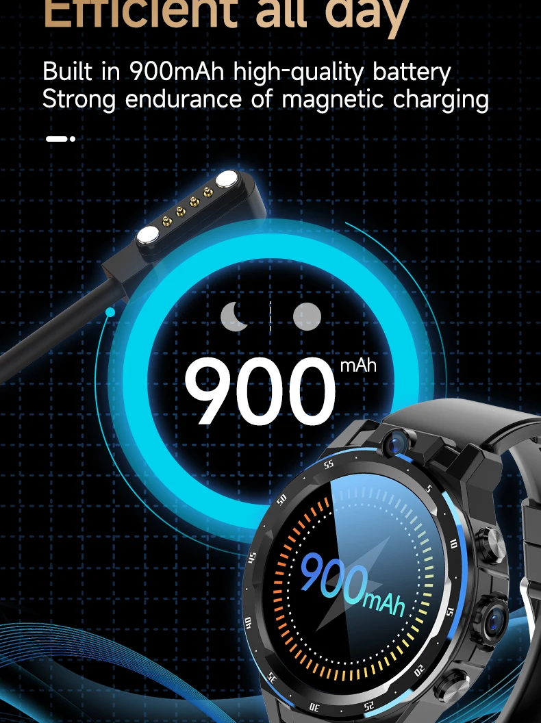 SmartWatch 2022 4g ׹  ý ȵ̵ 10  Ĩ Ʈ ġ  GPS WiFi ͸ 8MP ī޶ Smartwatch