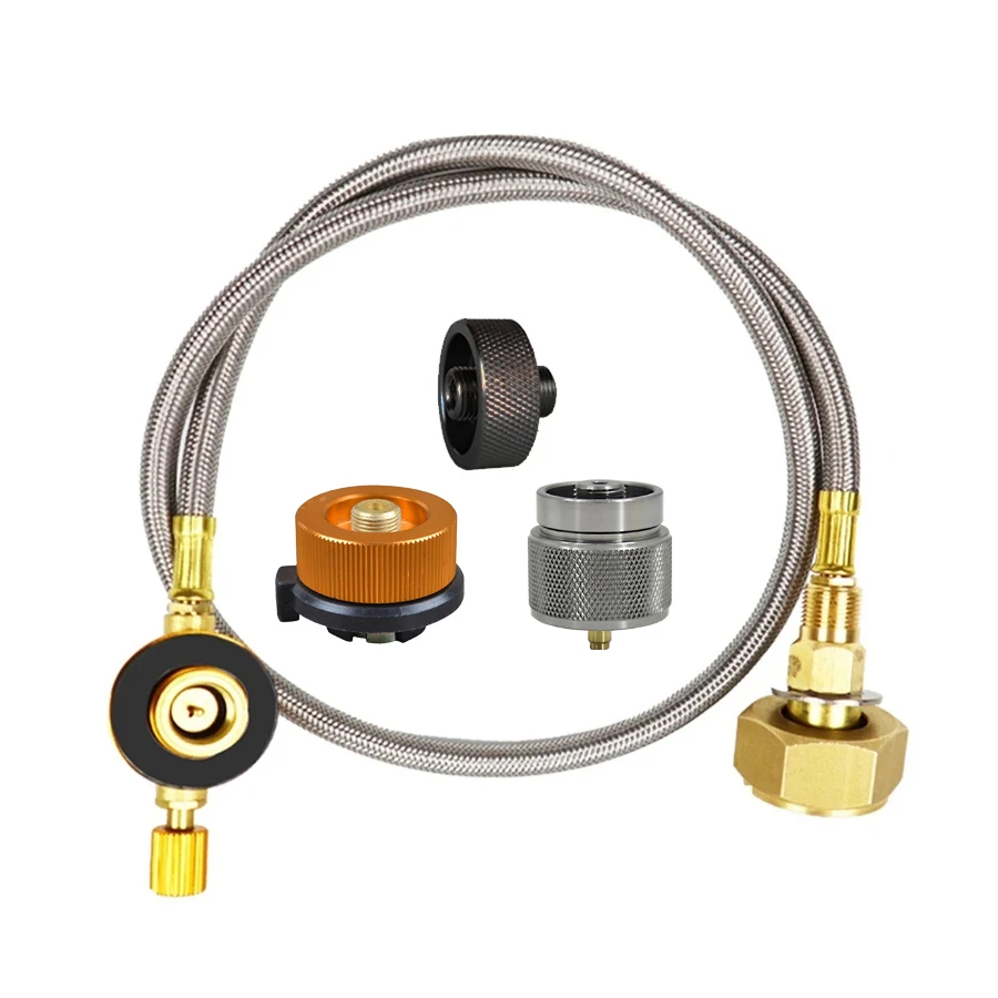 Russian And European Outdoor Camping Gas Stove Propane Refill Adapter Tank Coupler Adaptor Gas Charging Accessories gas stove accessories,cookware accessories