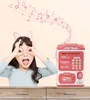 Intelligence Piggy Bank Cash Box Money Fingerprint ATM Machine For Children Digital Coins Cash Saving Safe Deposit Toy Kids Gift 4