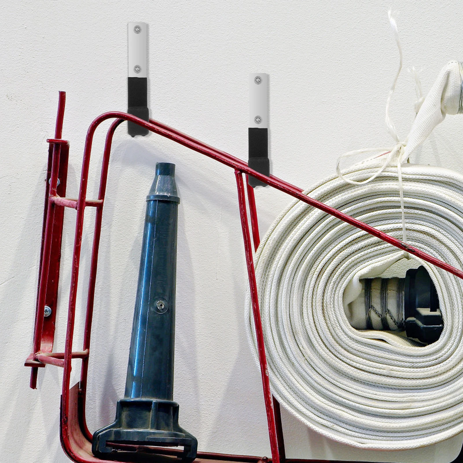 ガレージ 壁 フック - 省スペース ユーティリティ 6点セット - ウォール ガレージ ストレージ システム フック | 庭 ガレージ 壁 フック,省スペース ユーティリティ 6点セット | 物置用ユーティリティフック オーガナイザーホルダー,ワークショップ