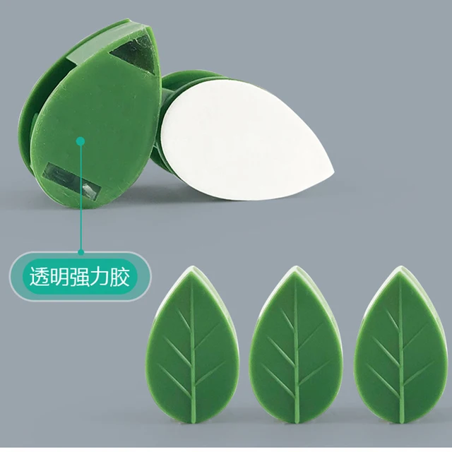 10-40 Százalék Növényi Hegymászó Fali Rögzítő Klipek Önfaró Horog Szőlő Tapadás Láthatatlan Tartó Növény Zöld Levél Szimuláció - Image 5
