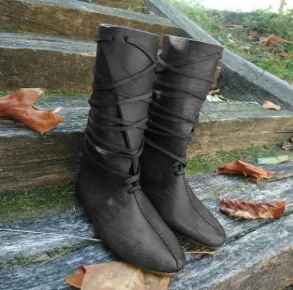 Cosplay Shoes Medieval Vicking Cosplay Shoes Renaissance Knight Cosplay Shoes for Women