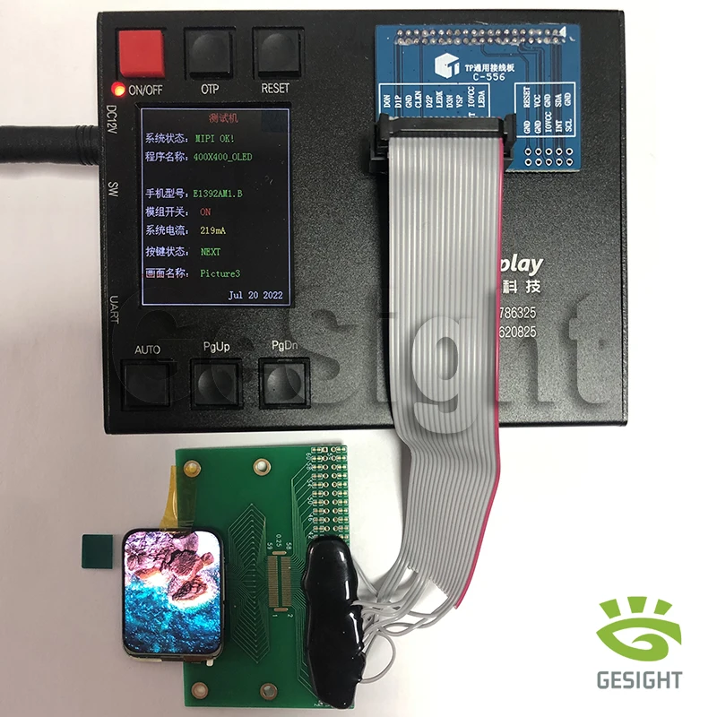 Display Amoled Quadrado Wearable para Pulseira de Relógio Inteligente Tela no Painel de Toque Celular Interface Mipi 1.78 368x448 - Imagem 6