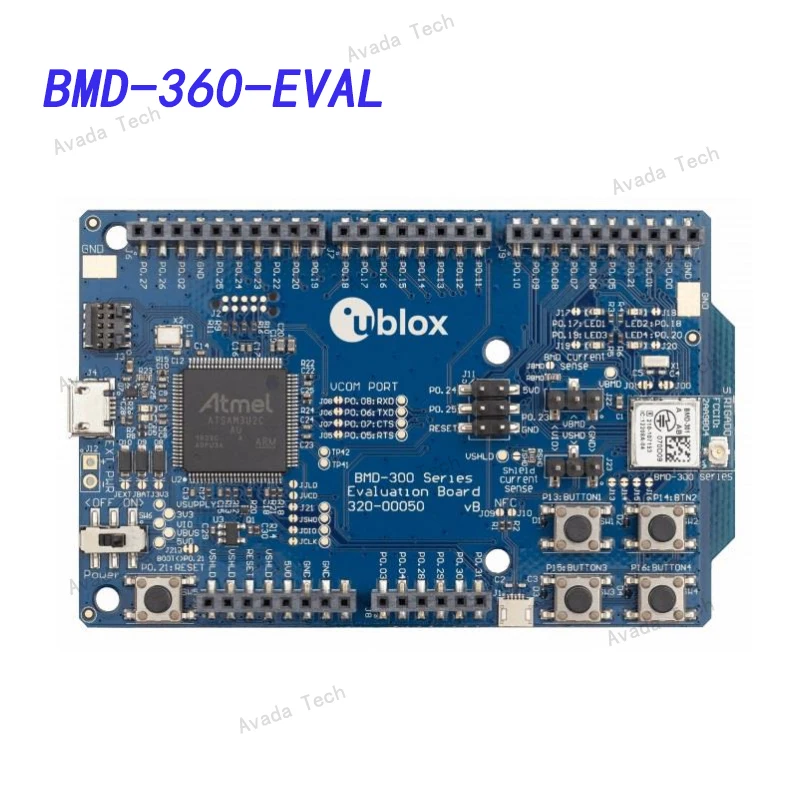 

Avada Tech BMD-360-EVAL Bluetooth Development Tools - 802.15.1 EVAL BOARD FOR BMD-360 nRF52811