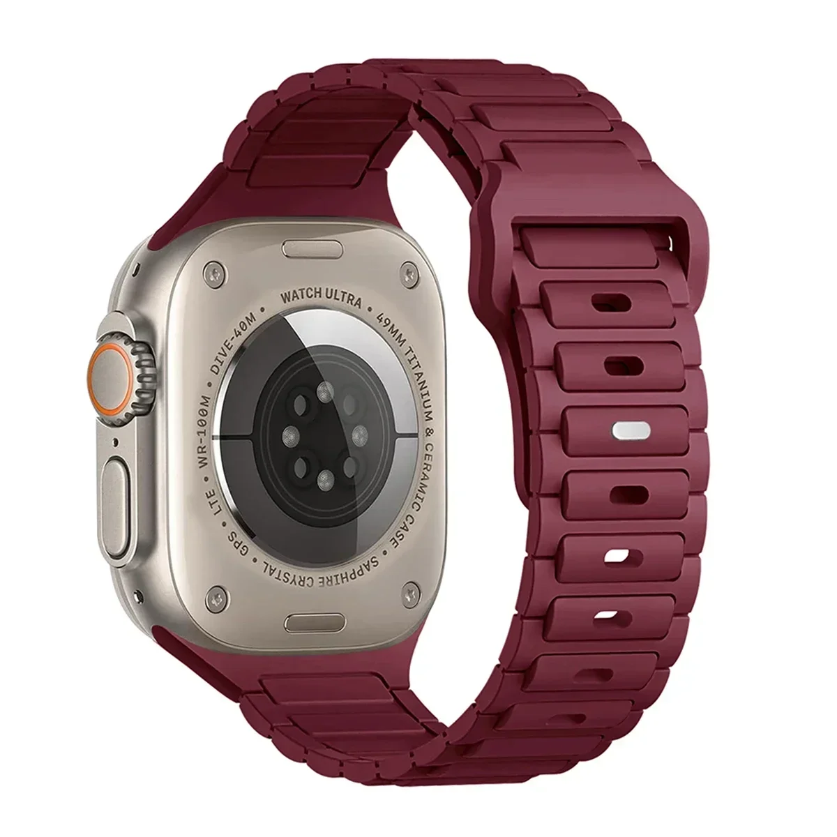 Silicone Strap for Apple Watch - Premium Wristband Bracelet