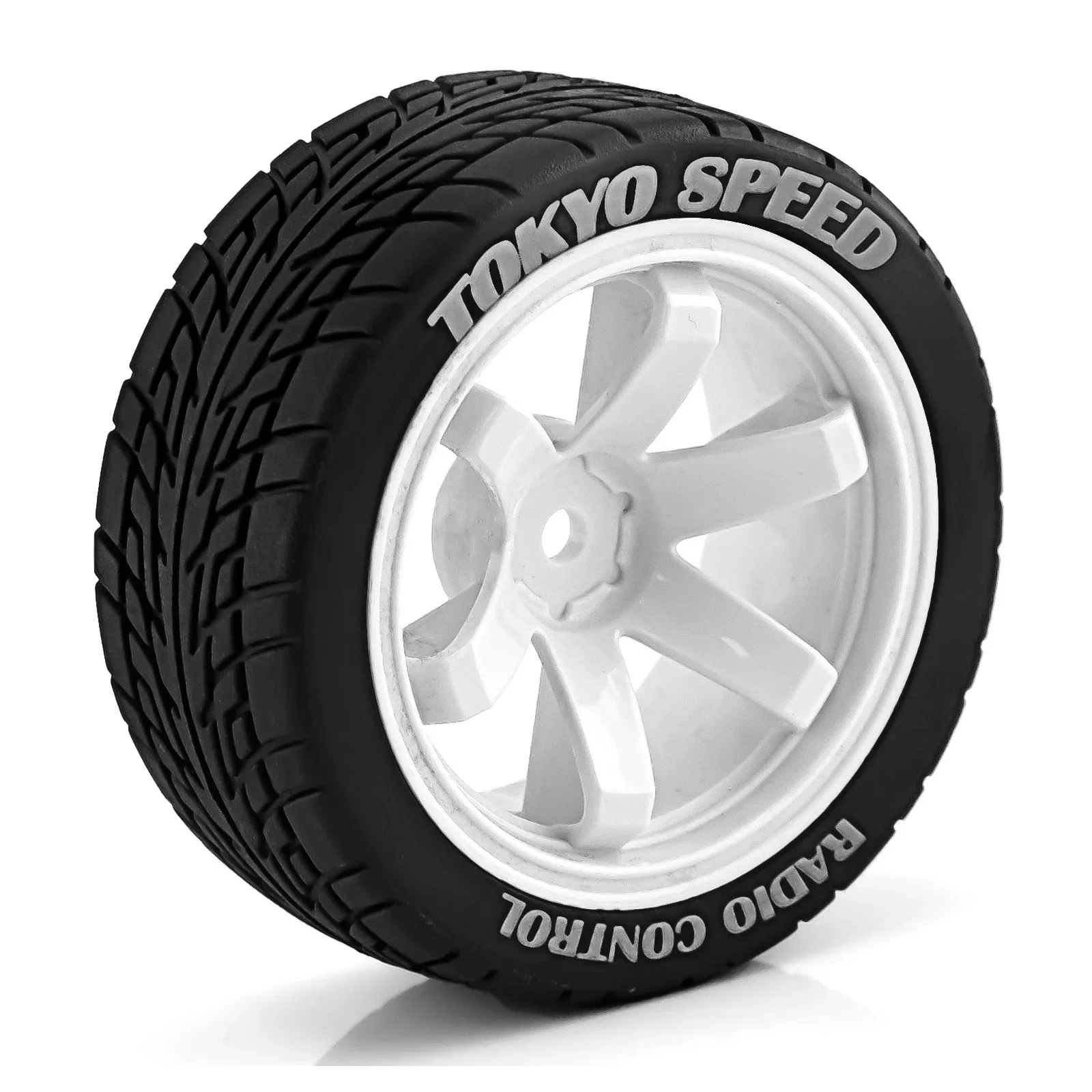 

4 шт., резиновые шины для Tamiya TT01 TT01E TT02 TT02B TA06 XV01 XV02 PTG-2 1/10