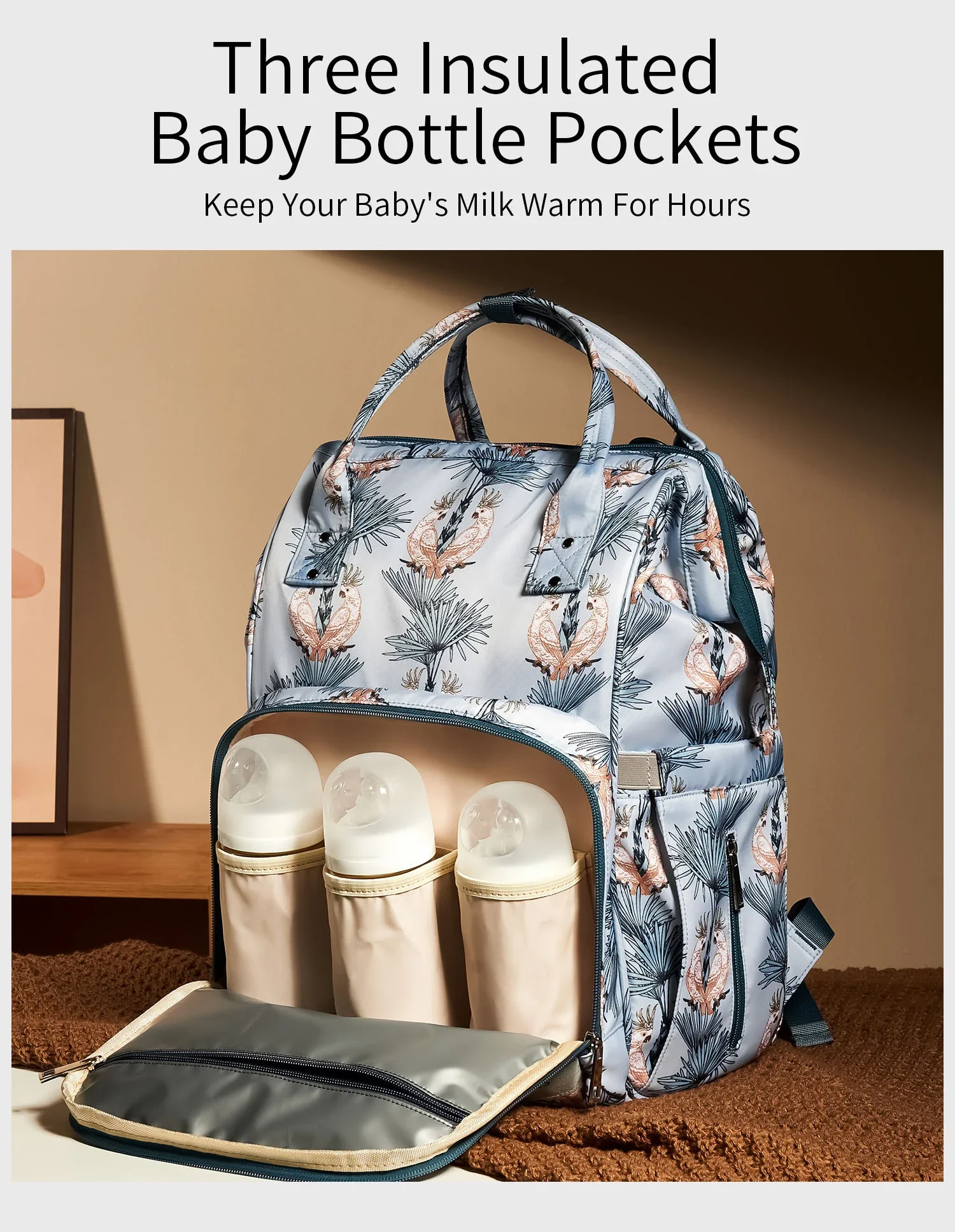 みるく Boy Diaper Sacks Maternity Bag Backpack Diaper Bags For Baby Boy