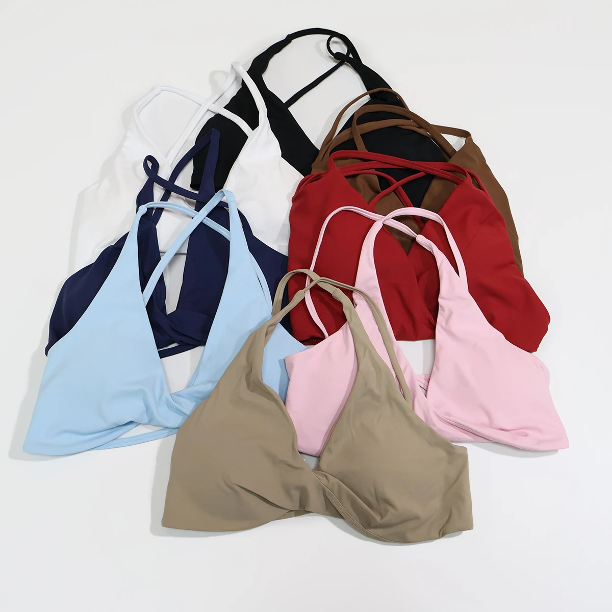 Ctenkevet Neuer Sommer-Sport-BH für Damen, atmungsaktiv, weich, Yoga- und Fitness-Top, rückenfreie Sportunterwäsche für Damen, zum Arbeiten – Detail 26