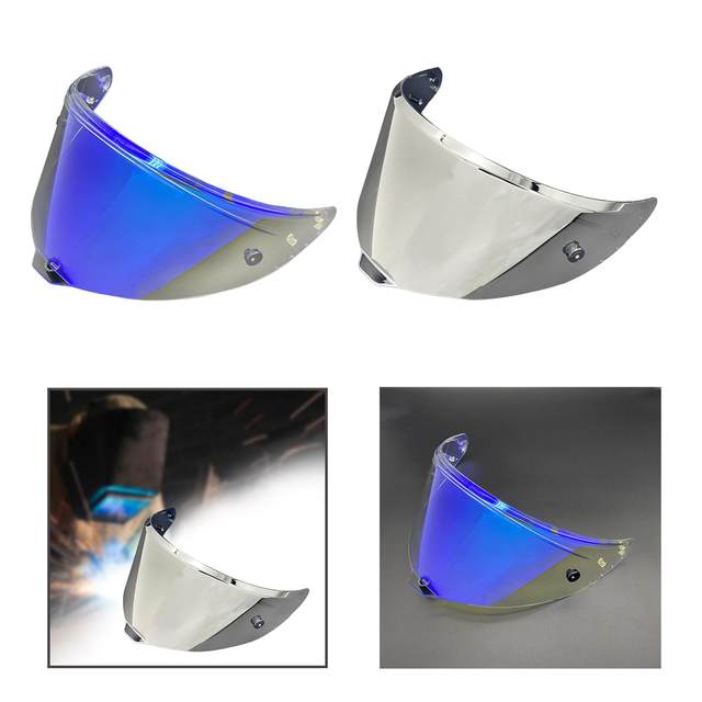Motorcycle Helmet Shield Helmet Lens Scratch Resistant Protector Helmet Visor Motorbike Accessories Replacement Part for Summer