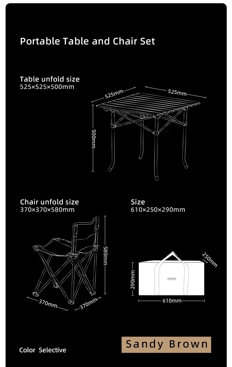 4 pcs Chair and 1 pcs Table Outdoor Aluminum Alloy Folding Table and Chair Set Camping Picnic Portable Supplies 12 4 pcs Chair and 1 pcs Table Outdoor Aluminum Alloy Folding Table and Chair Set Camping Picnic Portable Supplies 6