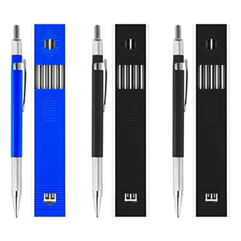 

2mm Mechanical Pencil Set, Artist Propelling Drafting Pencil for Art Drawing Writing Sketching with Refills Pencil Leads