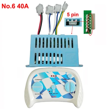 Telecomando e ricevitore per auto elettriche per bambini, unità di controllo per auto telecomandate, modelli completi