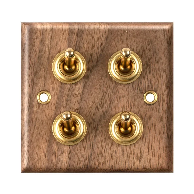 Luz Alternância Painel Retro Nogueira Preta Madeira luz alternancia painel retro nogueira preta madeira 04