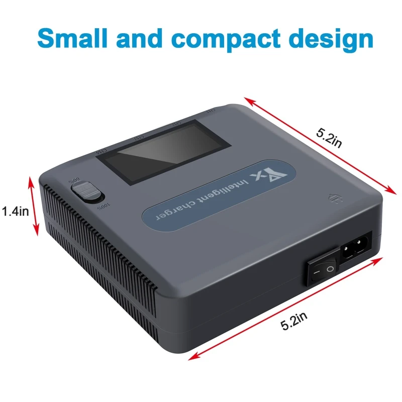 Digital Display Rapid Multi Parallel Charging for Mavic 3 drone battery charger