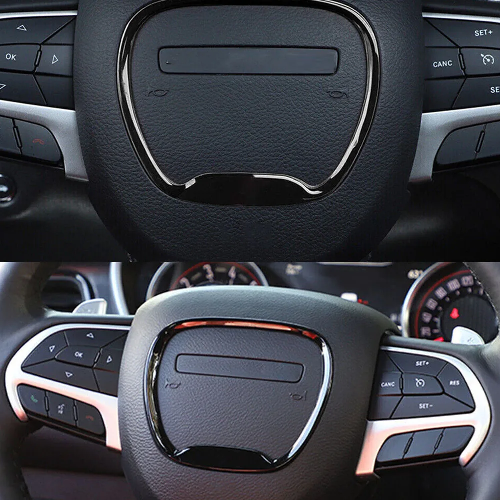 

Steering Wheel Cover Sticker For Dodge Charger Steer Wheel Sticker Car Accessories Not Easy To Fall Off Prevent Abrasion