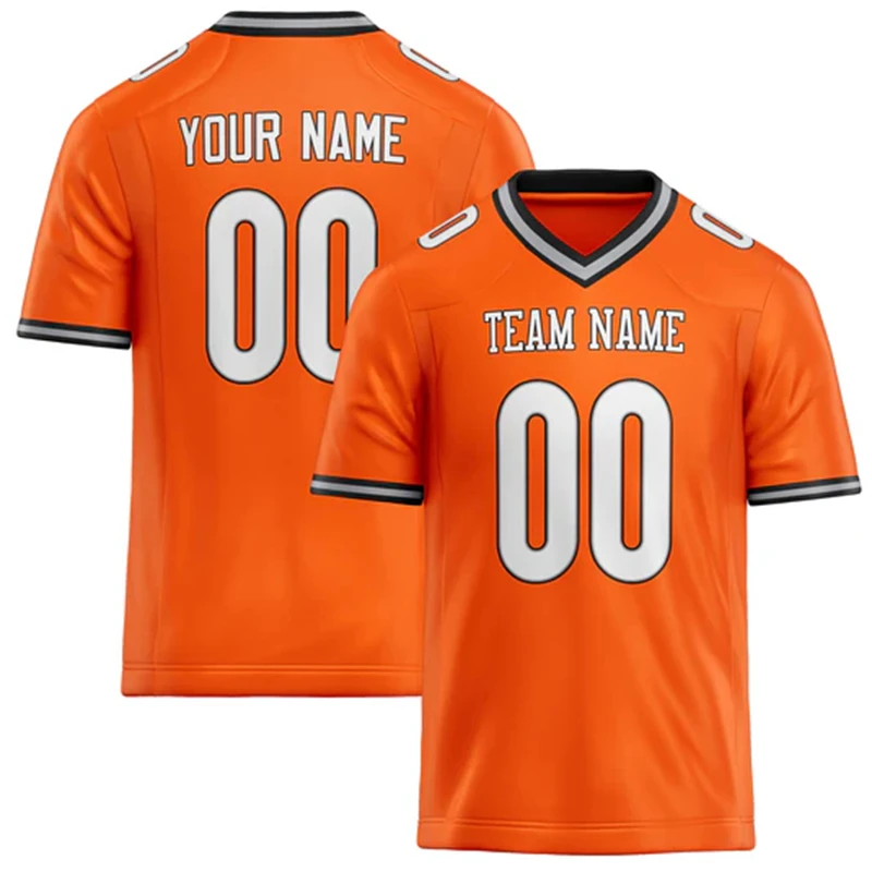 Maillot rugby U.S FOIX porté n°12 vintage orange shirt Esperit D'Equip
