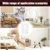 Clear Acrylic Oval End Table 2-tier Bedside Nightstand for Living Room Bedroom Home Decor Suitable for Living Room Bedroom 4