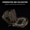 Molle Pouch Phone Folding Navigation Board Organizer Double Zipper Outdoor Hunting Airsoft Dustproof Mobile Phone Protective Bag 4