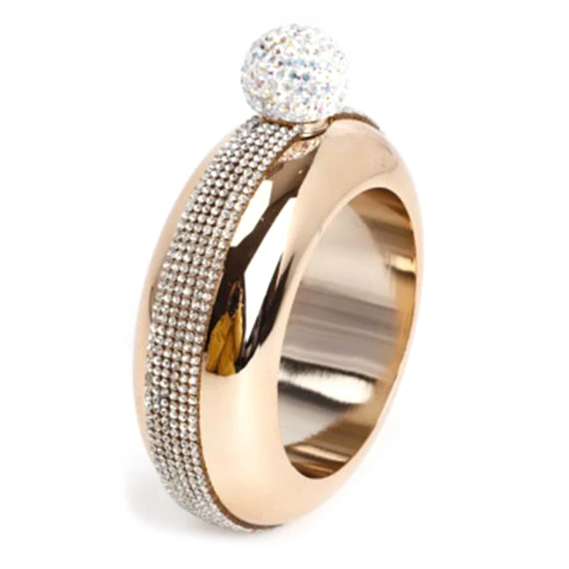 Boccette Per Bracciali In Acciaio Inossidabile Portable Wine Whisky Hip Flask Flagon Bottiglia Per Bere Cucina Contenitore Per Vino