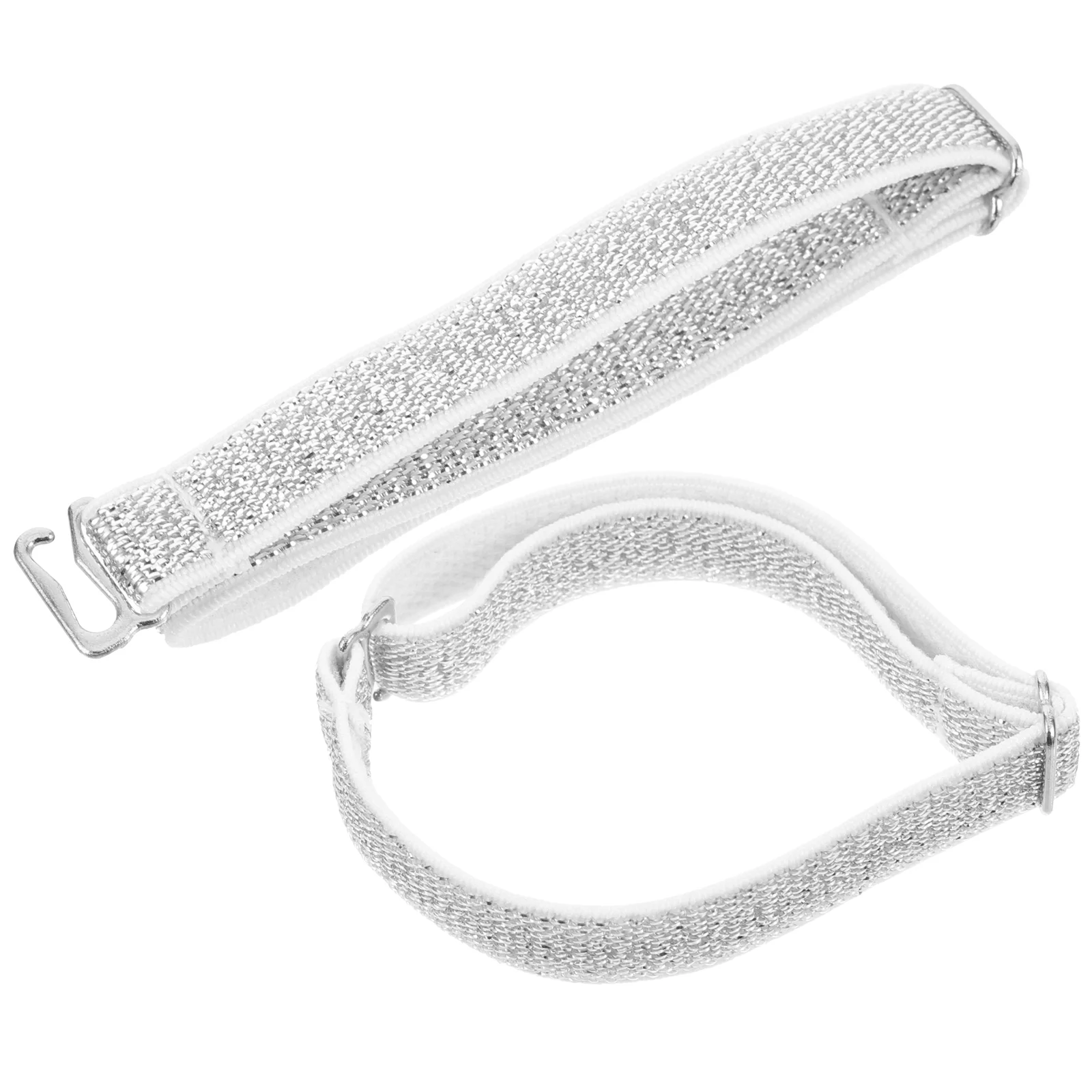 

2 Pcs High Heel Heels Laces Women's Shoes Girls Elastic Replaceable Ankle Strap