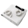 10% Silver Fiber Earthing Fitted Bed Sheets Conductive Grounded Bedsheet Anti-ESD Relieve Pressure Improve Health 2