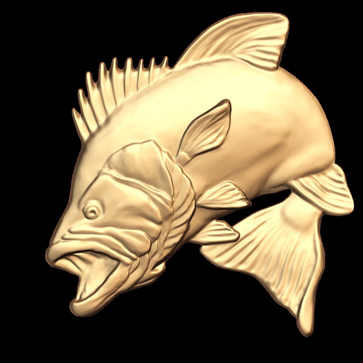STL 3D Models # FISHES # LOT 10+1 PCS  for CNC Aspire Artcam 3D Printer 