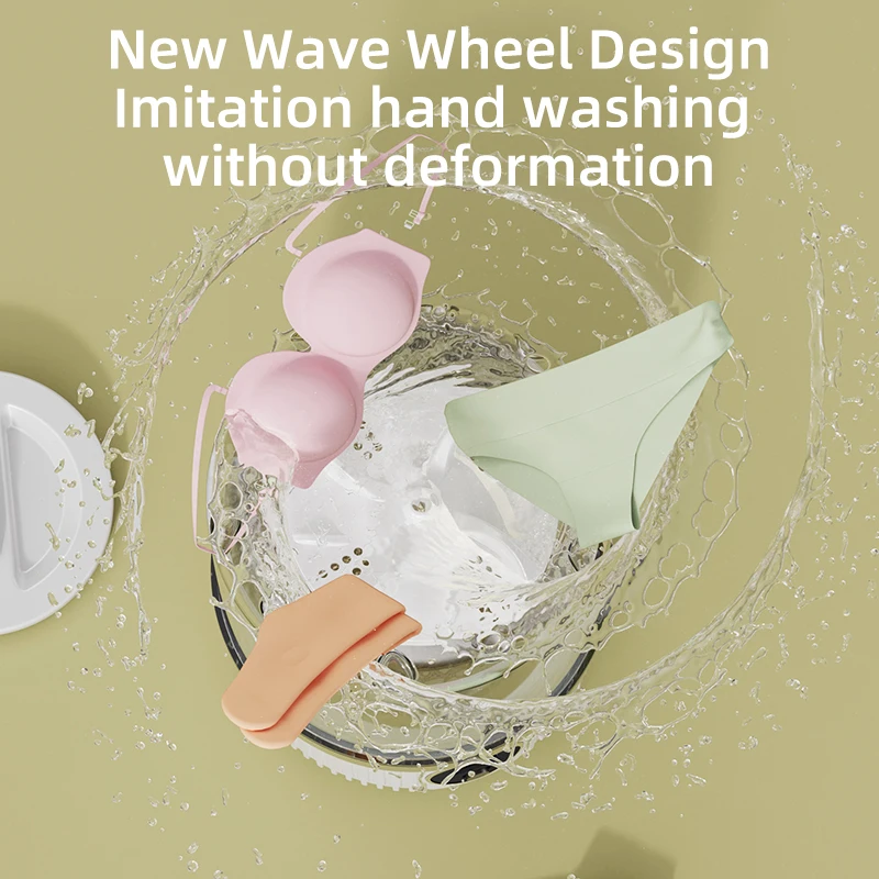 Mini Electric Underwear Washer Rechargeable Portable Socks Cleaning Machine Household Small Laundry Cleaner for Socks Underwear