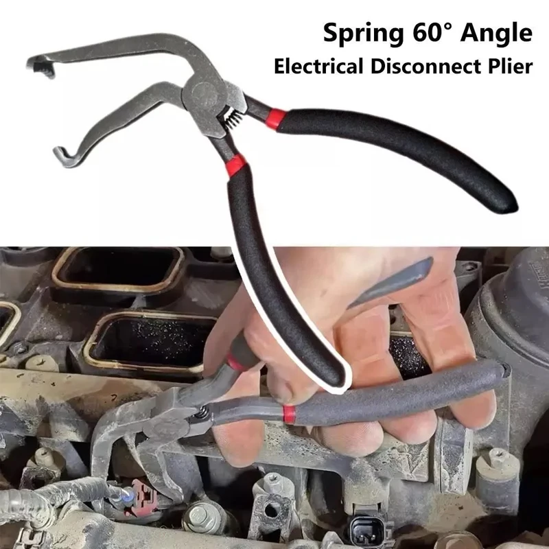 Car Removal Pliers 65 Degree Automotive Electrical Connector Disconnect Pliers Removal Fuel Filters Car Motorcycle Hand Tools