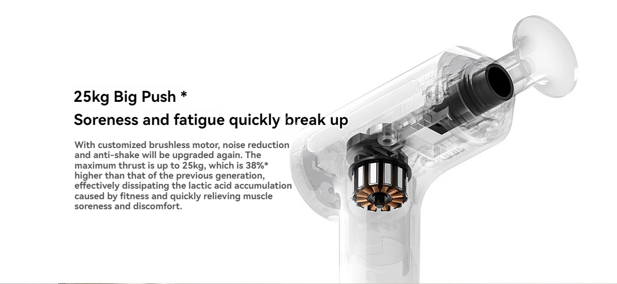 Xiaomi Mijia Fascia Gun 3 Muscle Massage Gun description image 3