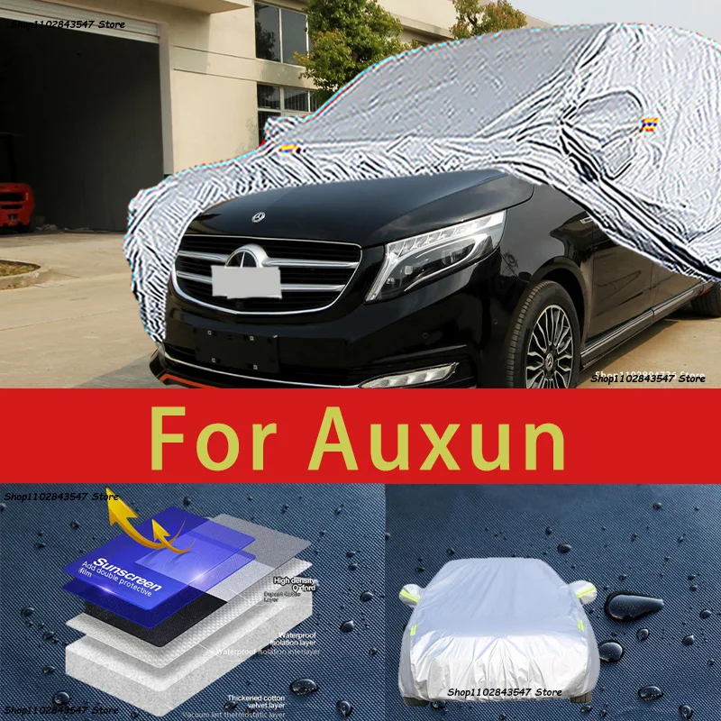 For Auxun Outdoor Protection Full Car Covers Snow Cover Sunshade Waterproof  Dustproof Exterior Car accessories - AliExpress