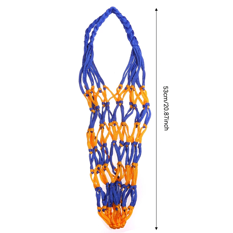 Portable Carry Net Bag Balls Volleyball Outdoor Durable Standard Thread Soccer Basketball Hoop Mesh Net sports ball storage bag sports ball bag