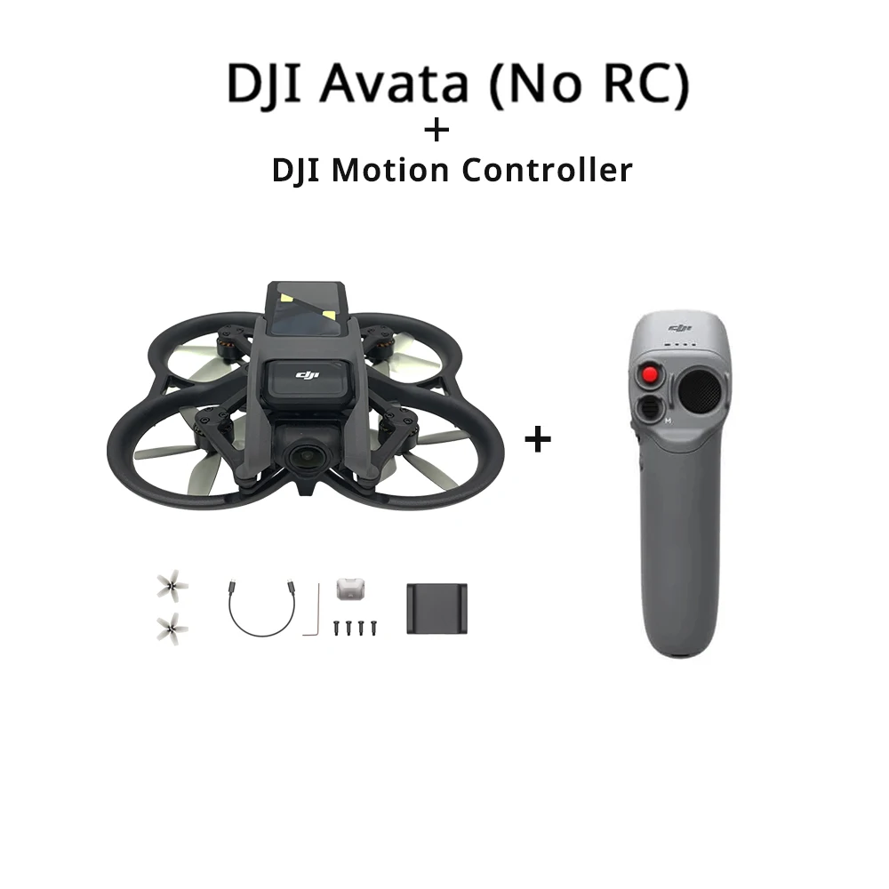 DJI Avata, First-Person View Drone with 4K Stabilized Video, Super-Wide  155° FOV, Built-in Propeller Guard, HD Low-Latency Transmission, Black, FAA