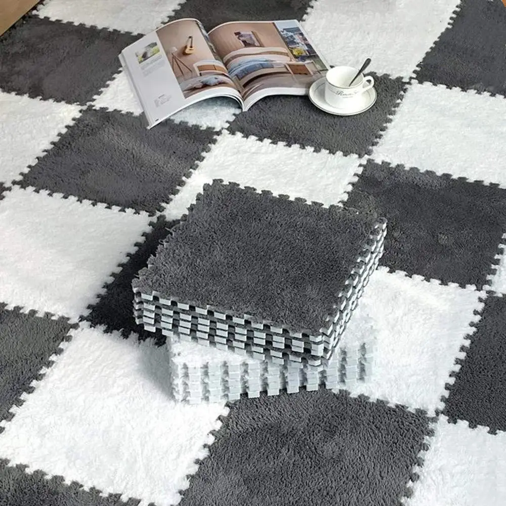 30CM Soft Croppable Stitching Children's Room Bedroom Carpet Floor Mat Baby Bedside Blanket Living Room Play Mat kids carpet,floor mat